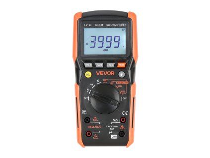 Digitálny multimeter 1000v ac/dc 4000 trms auto/manual Ω/kontinuita