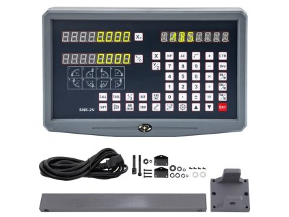 Digitálny odčítač polohy 2 osí, lineárny enkodér, 0,05–2 µm, ttl