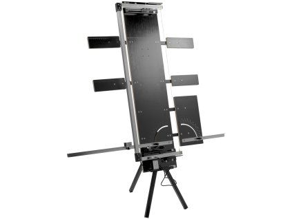 Horúca drôtová rezačka polystyrénu 42 cm, 127 cm, 6 drôtov, so stojanom