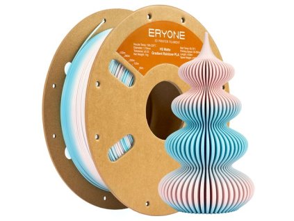 ERYONE High Speed Matte Gradient PLA Filament, 1kg - Blue & Pink