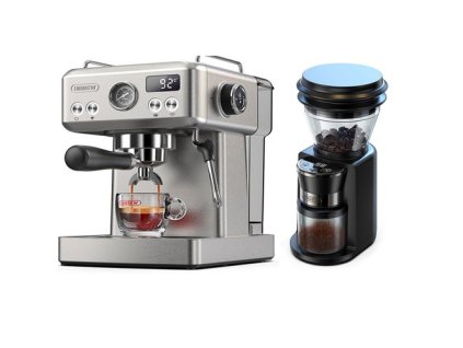 HiBREW H10A Semi Automatic Espresso Coffee Machine Combo G3 Coffee Grinder