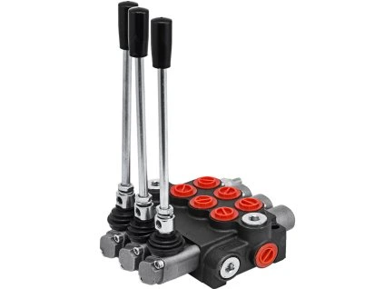 Hydraulický smerový ventil 3-ventilový 11GPM dvojčinný pre traktory