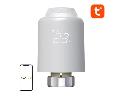 89868 4 inteligentny termostaticky radiatorovy ventil avatto trv07 zigbee 3 0 tuya
