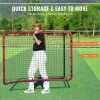 Odrazová sieť baseball a softball 4×5.5 ft s cieľom, viacuhlová