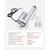 Lineárny 12V aktuátor 152.4mm zdvih IP65 3000N 5mm/s s konzolami