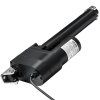 Lineárny aktuátor 12V 200mm zdvih 9000N IP65 5mm/s s držiakmi