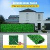 Panel z umelého buxusu sada 48 panelov 10×10" 4 cm na plot a záhradu