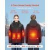 Pánska vyhrievaná bunda 7.4V softshell, 5 zón, 3 stupne, prateľná
