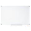 Magnetická sklenená tabuľa 1200×800 mm, nástenná bez rámu s lištou
