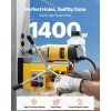 Magnetická vŕtačka na kov 1400W, priemer 2 in, 2878 lbf, 6 vrtákov