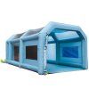 Nafukovacia striekacia kabína 8.5×4.8×3.3 m, filter, 2 ventilátory