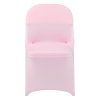 Poťahy na stoličky 50 ks ružové polyester spandex 17.72×18.11×30.31 in