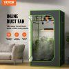 Potrubný ventilátor 203.2mm 506.2 CFM s reguláciou, tichý ac motor