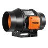 Potrubný ventilátor 6-inch 402 cfm s regulátorom t/v ec-motor