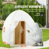 Prenosný striekací stan s pop-up konštrukciou 152.4×152.4×177.8 cm