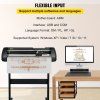 Rezací plotter vinyl 28-inch, nastaviteľná rýchlosť a sila so stojanom