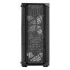 Pc skrinka mid-tower, temperované sklo, 4×120 mm argb, gpu do 320 mm