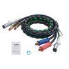 Sada 12FT vzduchových hadíc a 7-pin elektrického kábla abs s hákom