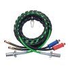 Sada 12FT vzduchových hadíc a 7-pin elektrického kábla abs s hákom