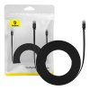 160127 plochy kabel baseus ethernet rj45 cat 6 12 m cierny