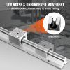 Sada lineárnych koľajníc SBR20 2×1000 mm, 4×SBR20UU pre CNC stroje