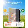 Skladací solárny panel 200W monokryštalický 23% účinnosť 30A PWM IP67