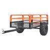 Sklápací príves za atv, 680 kg, 0,43 m³, odnímateľné bočnice