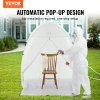 Prenosný striekací stan s pop-up konštrukciou 152.4×152.4×177.8 cm