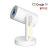 ETOE Starfish Plus Projector, Built-in Google TV, 140° Rotation, Native 1080p, 300 ANSI, 4K Decoding, WideVine L1, Touch Night Light, Automatic Keystone Correction & Auto Focus