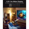 ULTIMEA Nova C40 Projector with Gimbal Stand, 600 ANSI, 4K Decoding, Native 1080P, Bluetooth 5.3, Android TV 11.0, Dolby Audio, Auto Focus & Keystone