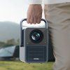 Ultimea Poseidon E40 Projector, 1000 ANSI Lumens, 4K Decoding, Native 1080P, Dolby Audio, 2 x 10W Speakers, WiFi 6, Bluetooth 5.3