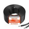 Solárny predlžovací kábel 30.48m/100FT 6mm²/10AWG IP67 pre panely