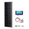 Súprava 100W solárneho panela 12V monokryštalický s regulátorom IP68