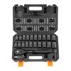Sada nástrčných hlavíc 23 diel 1/2" 6-hran 7/16"–1" sae/mm cr-v