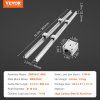 Súprava lineárnych vodiacich lišt SBR16, 2× lišty 800 mm, 4× SBR16UU