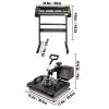 Tepelný lis 5 v 1 30.5×38.1 cm rezací plotter 71.1 cm sublimácia