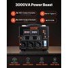 Transformátor napätia 3000VA pre 110/220 V s EU a US zásuvkami a 5V USB