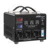 Transformátor napätia 6000 VA 110V↔220V, 3×US, 3×EU, LCD, istič