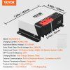 Solárny mppt regulátor nabíjania 50A, 12/24V, Bluetooth pre agm, lítium