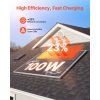 Solárny panel 4×100 W monokryštalický, 23% účinnosť, mc4, ip65