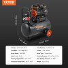Vzduchový kompresor 18.2 l 900 w 2.2 cfm@90 psi 70 db bezolejový