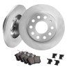 Zadná brzdová sada Audi A3 8P, VW Golf 5/6, 253mm keramické platničky