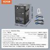 Stroj na studené iskry 4×700W, nastaviteľná výška 6.6-16.4ft, DMX