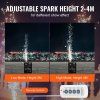 Stroj na studené iskry 500W, výška 6.6-13ft, dmx, led displej
