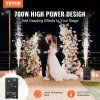 Stroj na studené iskry 700 W, výška 6,6–16,4 ft, dmx, led, hliník