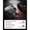 Štartovací booster 6000A 12V lithium, káble, pre 10L benzín/diesel