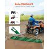 Ťahacie hrable 8 ft nastaviteľné s 72 in reťazou pre traktor