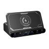 166163 blitzwolf bw s27 160w 2xusb a 4xusb c 15w bezdrotova nabijacka cierna