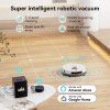 Tesvor S8 Pro 2 in 1 Robot Vacuum Cleaner with Wiping Function, 6000Pa Suction, LiDAR Navigation, 240min Running Time, APP/Alexa Control