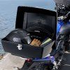 Top box na motorku 48L pp, vodotesný, odnímateľný, reflexný panel